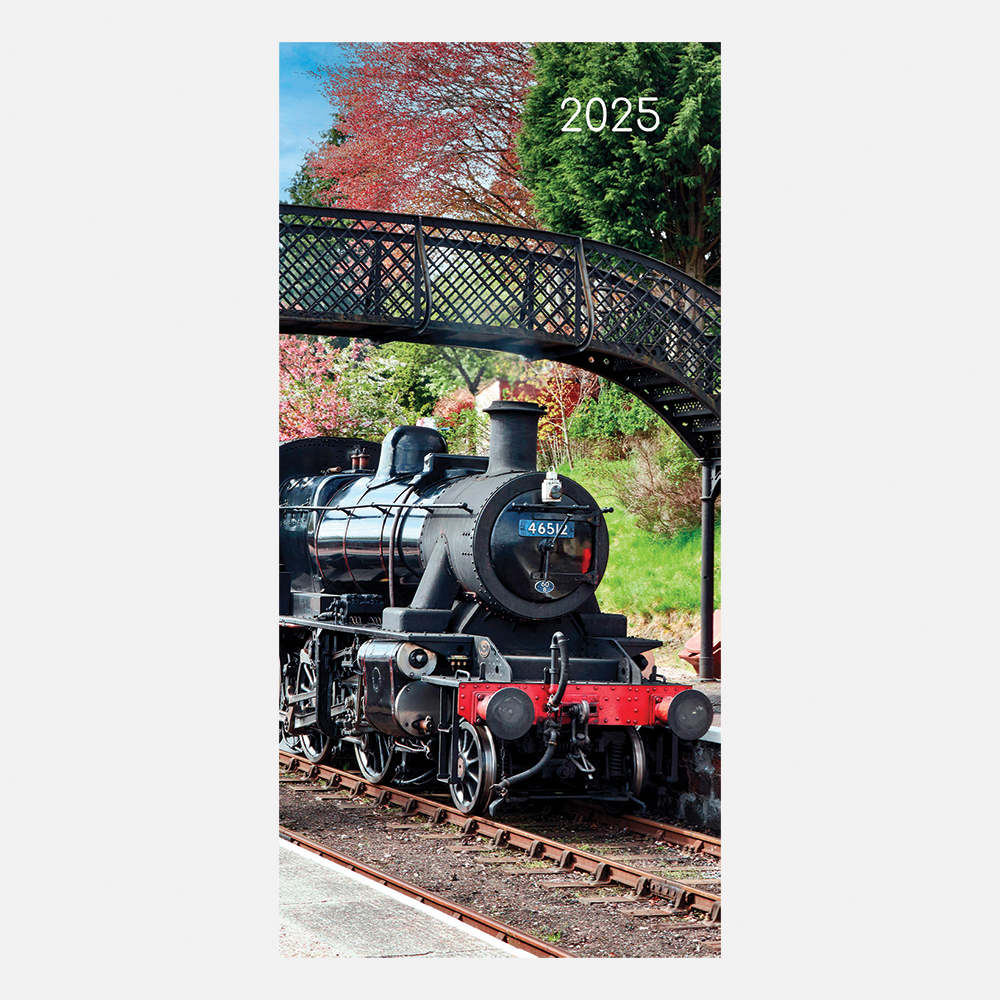 2025 Pocket Diary Steam Trains Wholesale Stationery