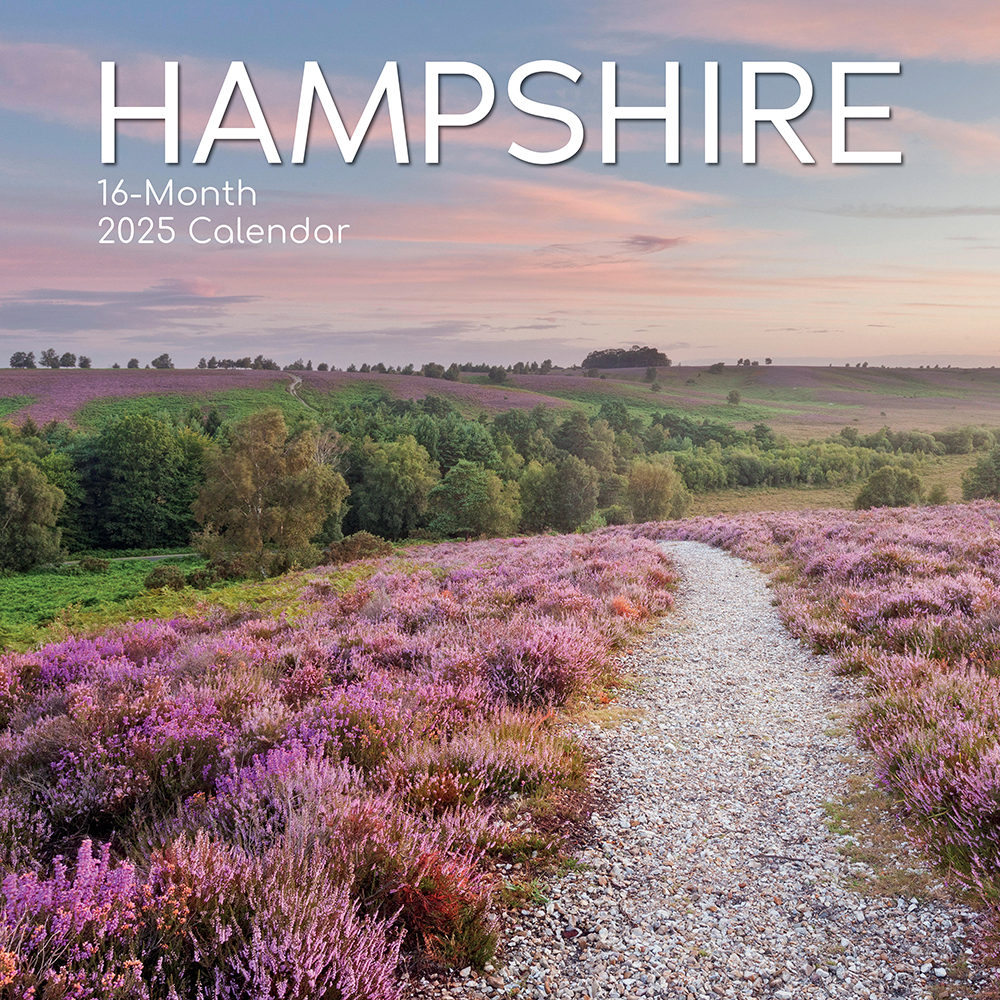 2025 Square Wall Calendar Hampshire Wholesale Stationery