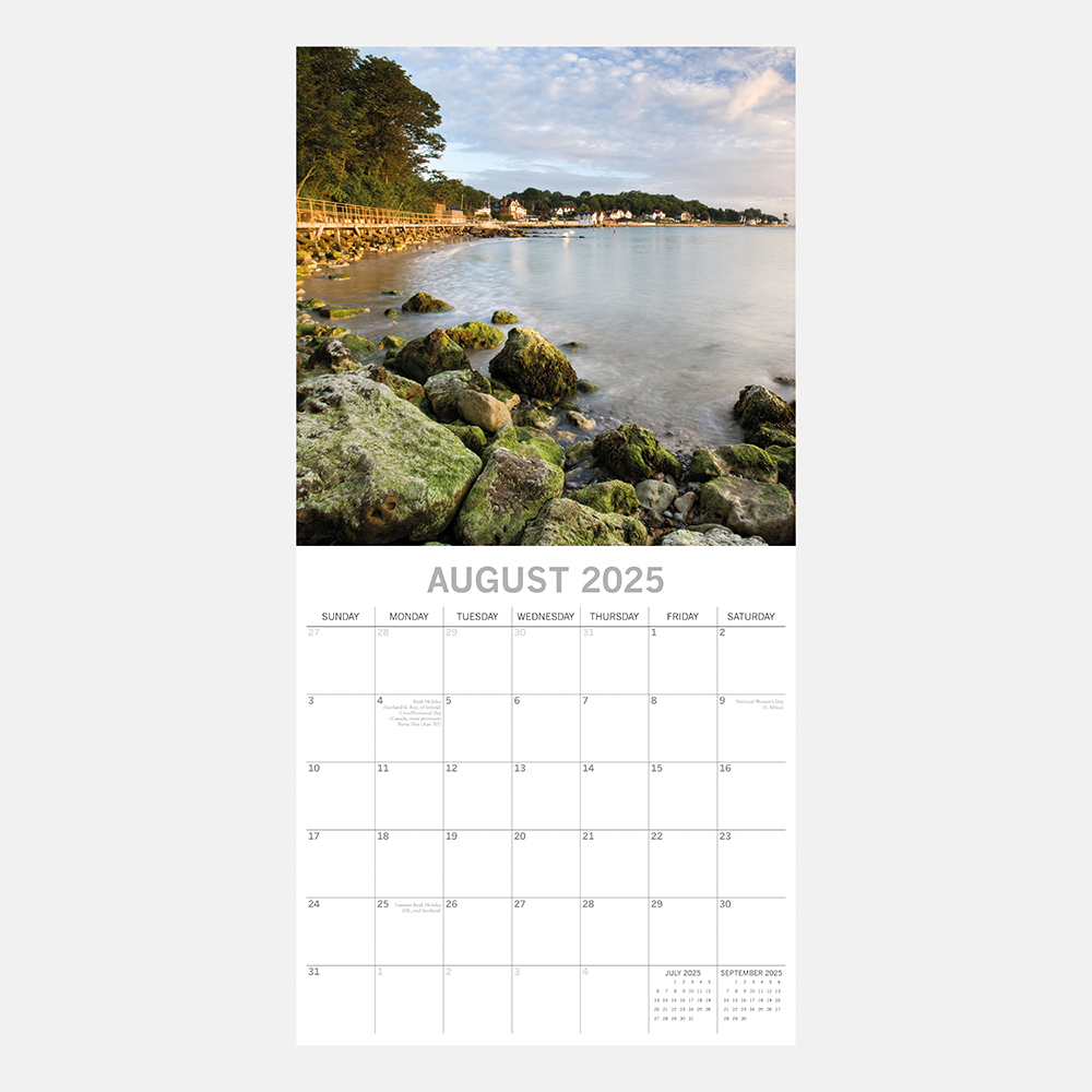 2025 Square Wall Calendar Isle of Wight Wholesale Stationery