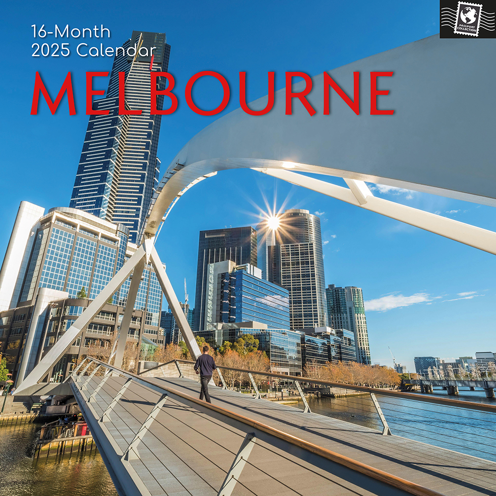 2025 Square Wall Calendar Melbourne Wholesale Stationery