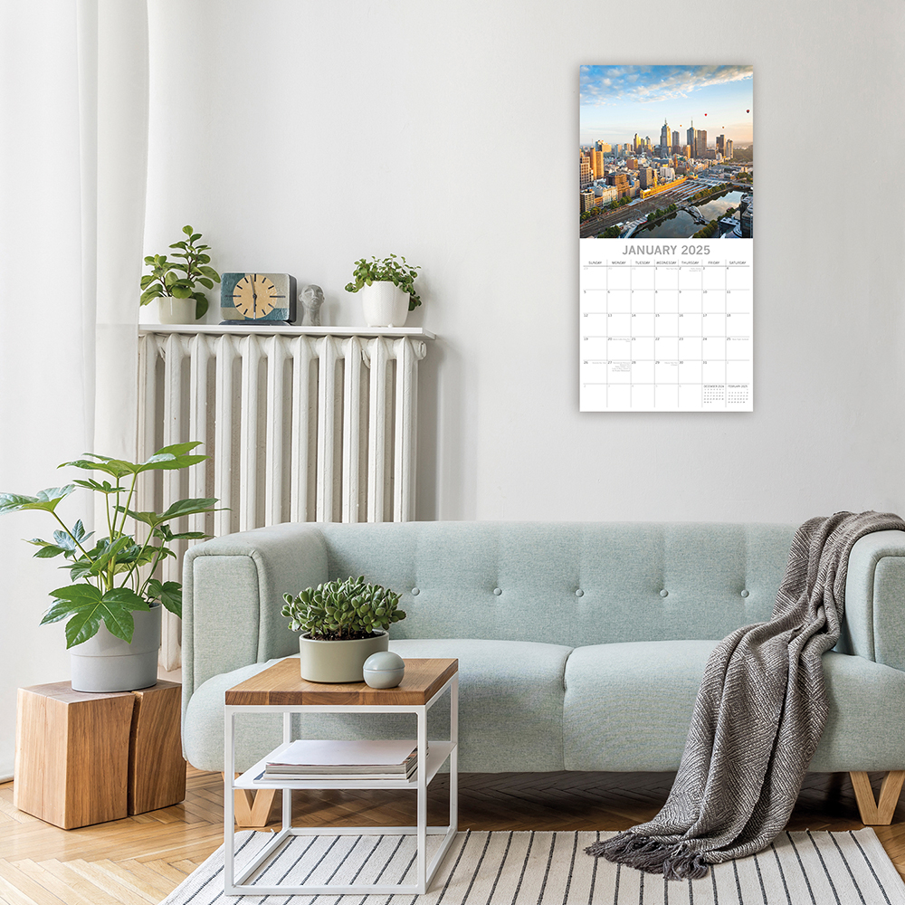 2025 Square Wall Calendar Melbourne Wholesale Stationery