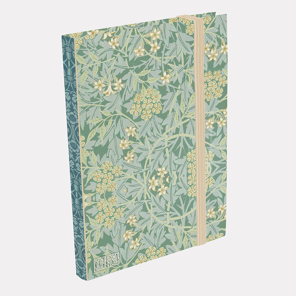 A6 Notebook - William Morris - Jasmine | Wholesale Stationery