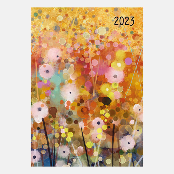 2023 A6 Flexi Diary - Pom Poms