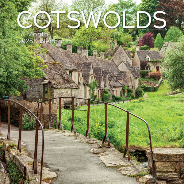 2025 Square Wall Calendar Cotswolds Wholesale Stationery