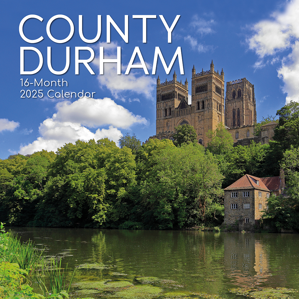 2025 Square Wall Calendar - County Durham | Wholesale Stationery