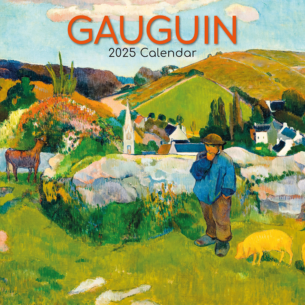 2025 Square Wall Calendar Gauguin Wholesale Stationery