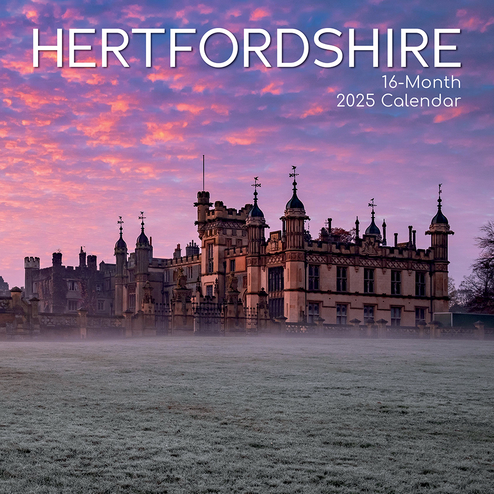 2025 Square Wall Calendar Hertfordshire Wholesale Stationery