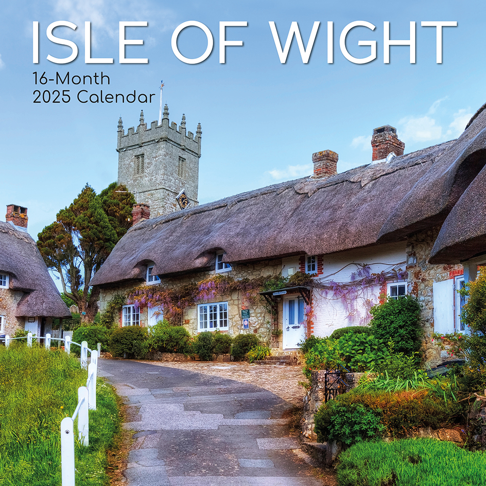 2025 Square Wall Calendar - Isle of Wight  Wholesale Stationery