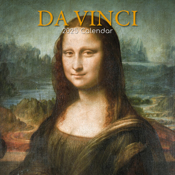 2025 Square Wall Calendar Da Vinci Wholesale Stationery