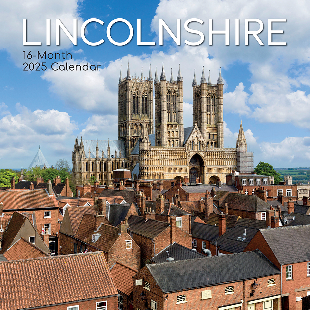 2025 Square Wall Calendar - Lincolnshire | Wholesale Stationery