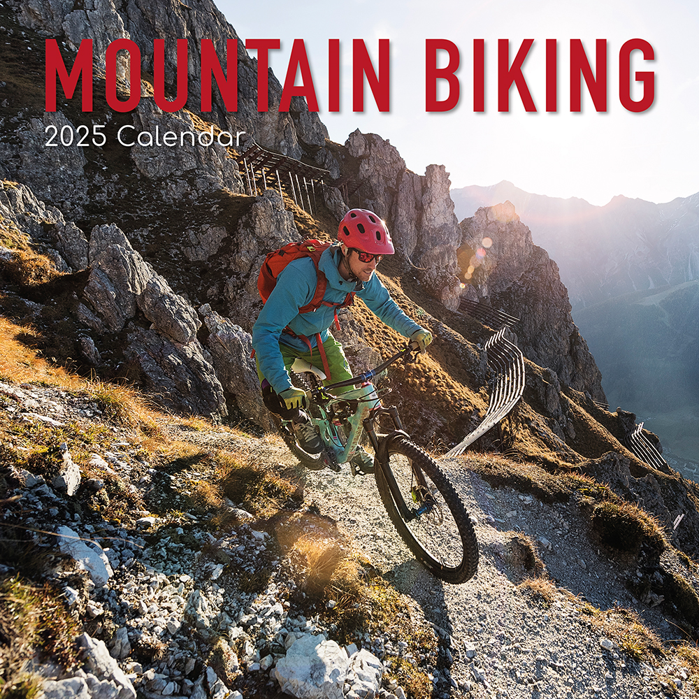 2025 Square Wall Calendar Mountain Biking Wholesale Stationery