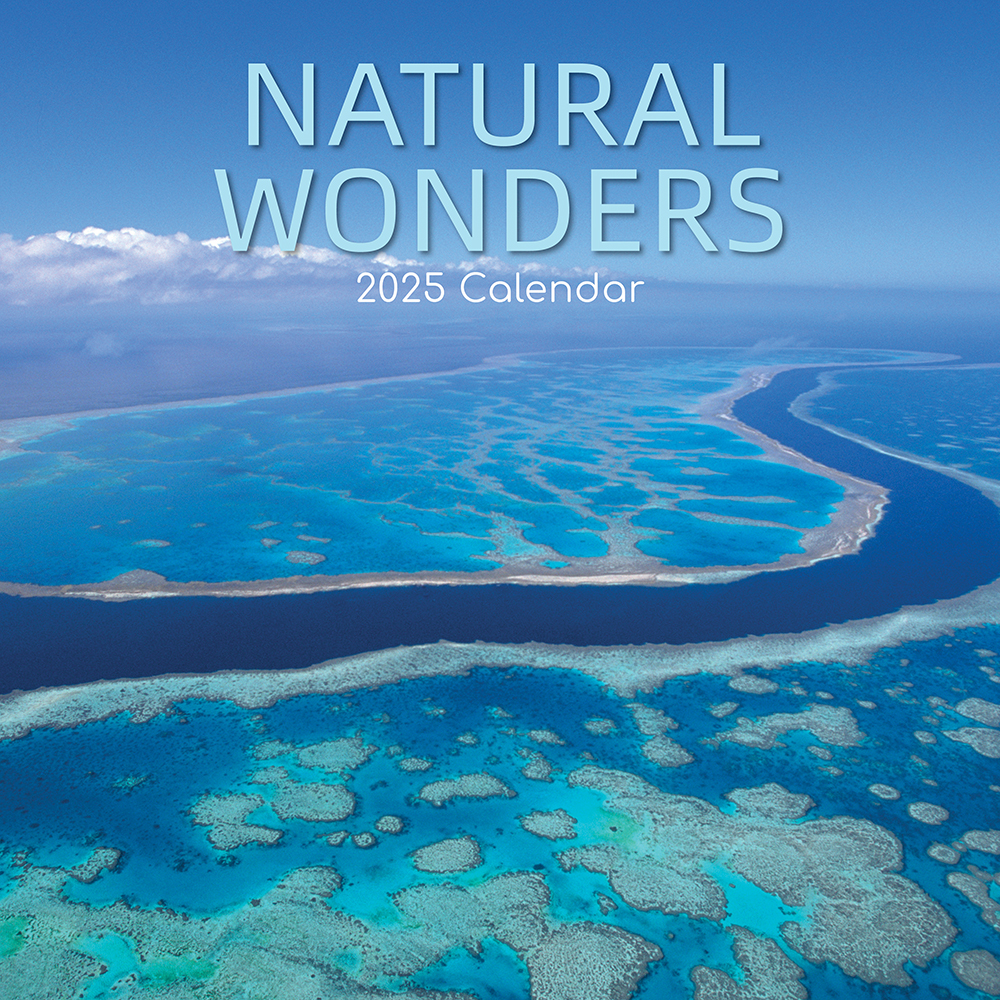 2025 Square Wall Calendar Natural Wonders Wholesale Stationery