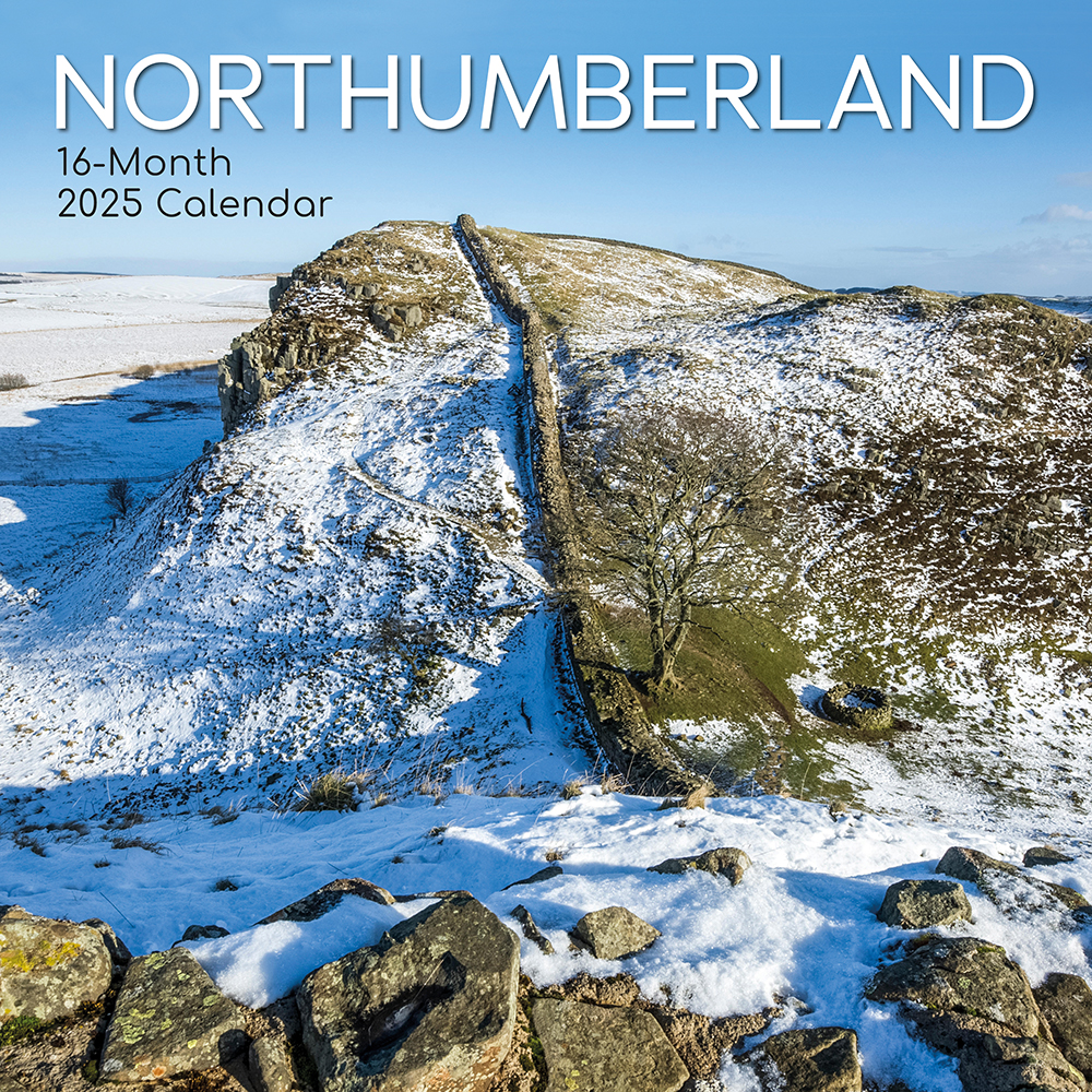 2025 Square Wall Calendar Northumberland Wholesale Stationery