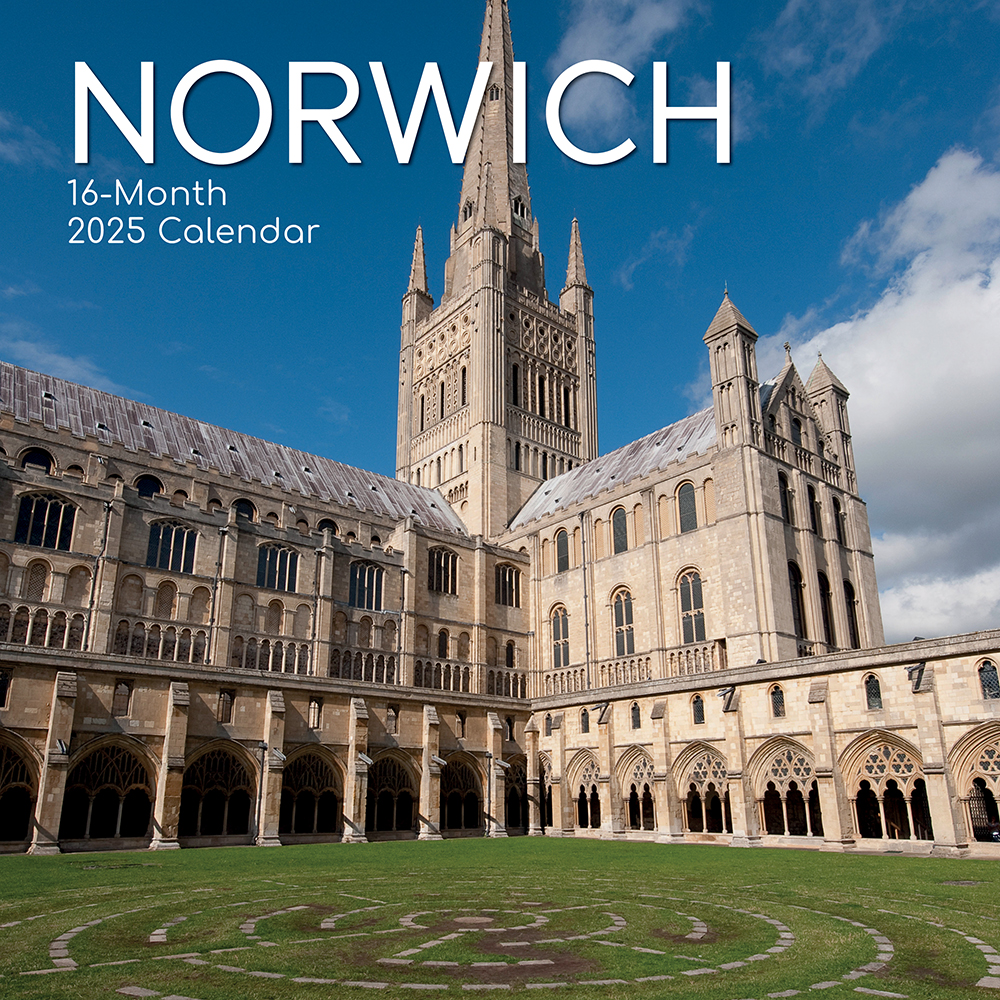 2025 Square Wall Calendar Norwich Wholesale Stationery