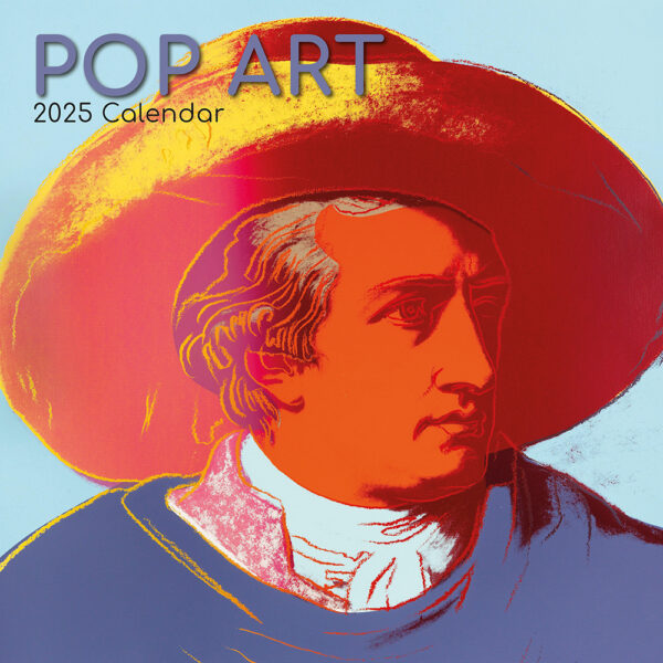 2025 Square Wall Calendar Pop Art Wholesale Stationery