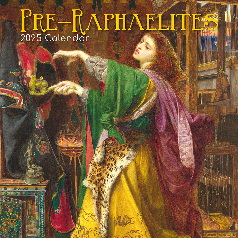 2025 Square Wall Calendar - Pre-Raphaelites | Wholesale Stationery