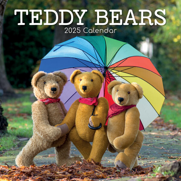 2025 Square Wall Calendar Teddy Bears Wholesale Stationery