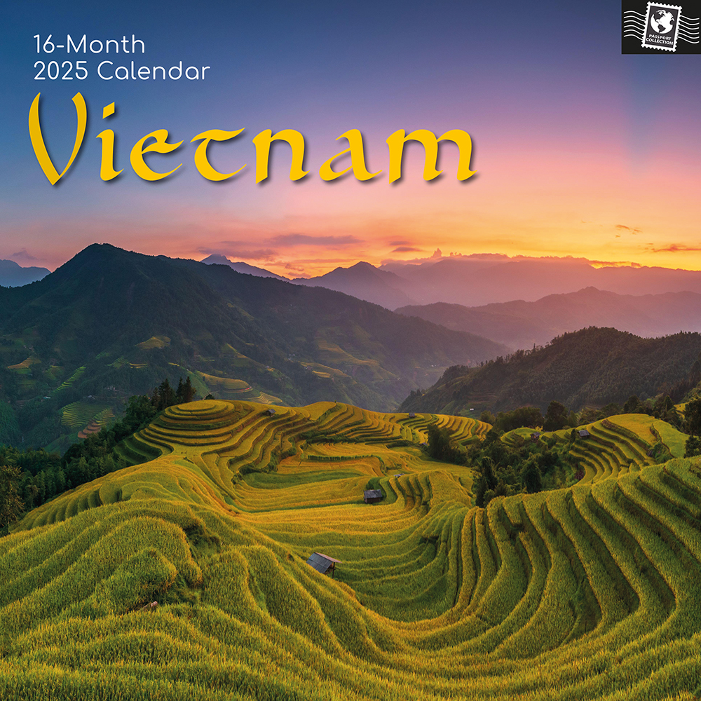 2025 Square Wall Calendar Vietnam Wholesale Stationery