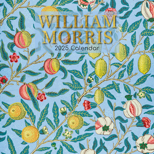 2025 Square Wall Calendar William Morris Wholesale Stationery