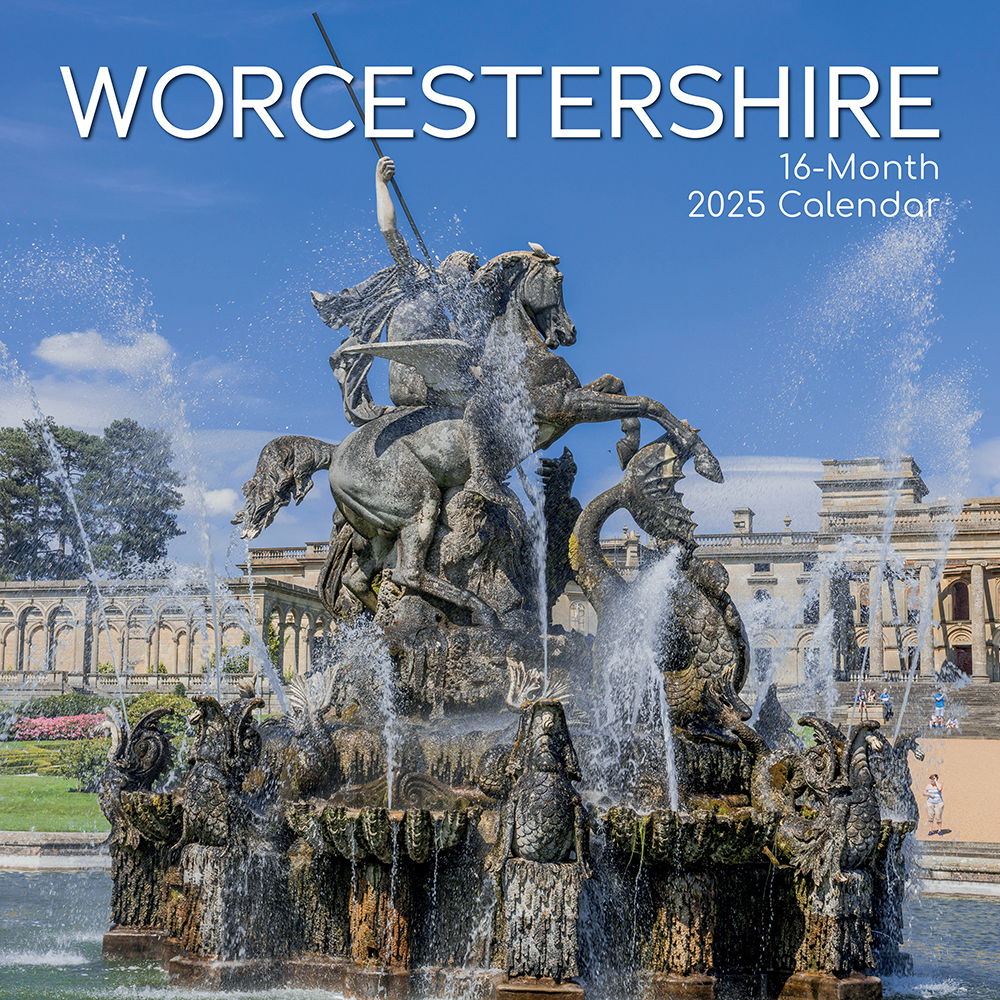 2025 Square Wall Calendar Worcestershire Wholesale Stationery