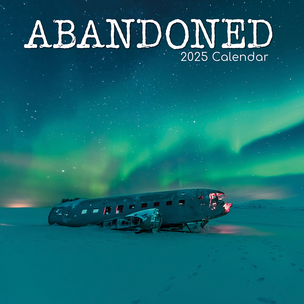 2025 Square Wall Calendar - Abandoned | Wholesale Stationery