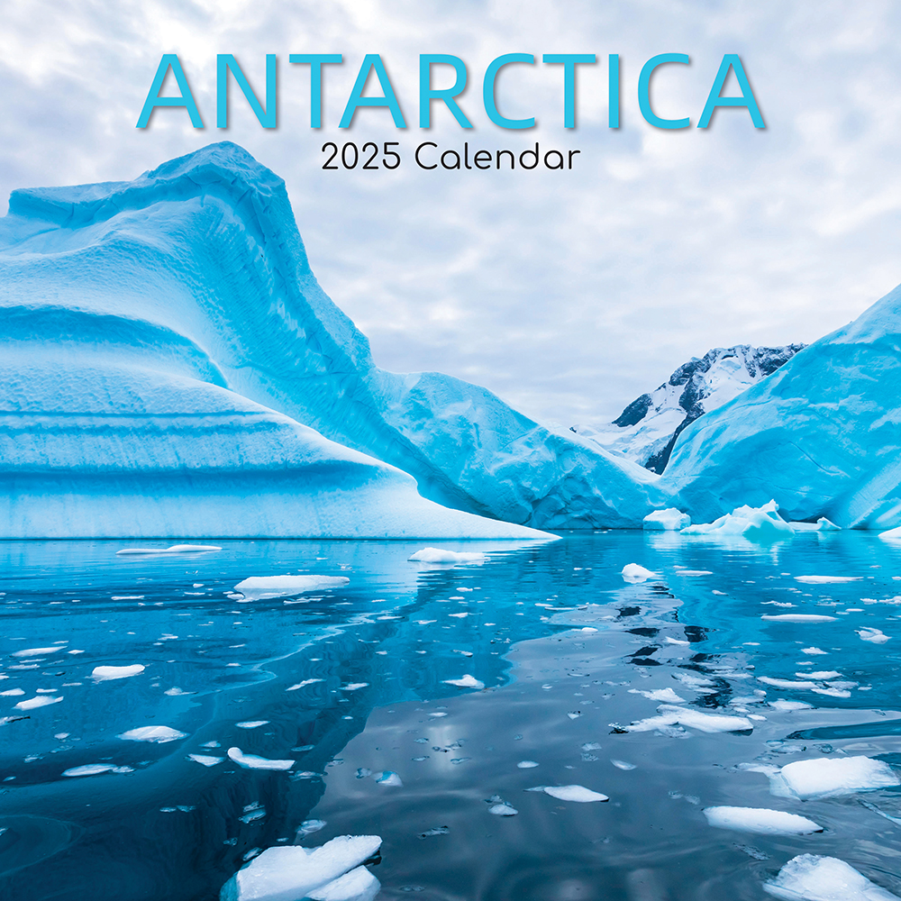 2025 Square Wall Calendar Antarctica Wholesale Stationery