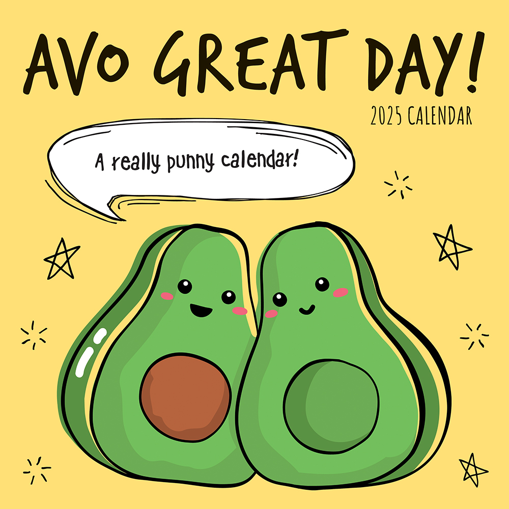 2025 Square Wall Calendar Avo Great Day Wholesale Stationery