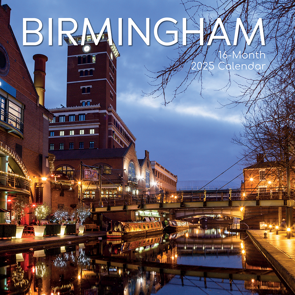 2025 Square Wall Calendar Birmingham Wholesale Stationery