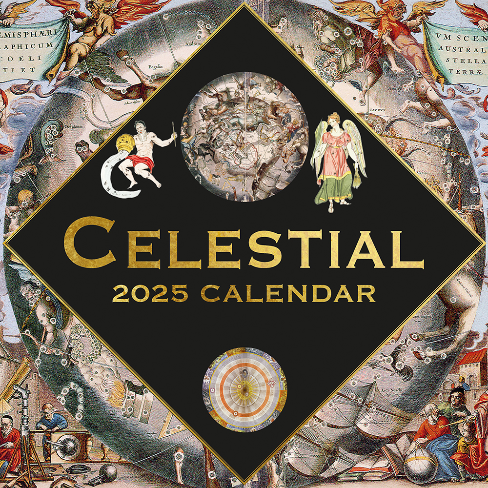 2025 Square Wall Calendar Celestial Wholesale Stationery