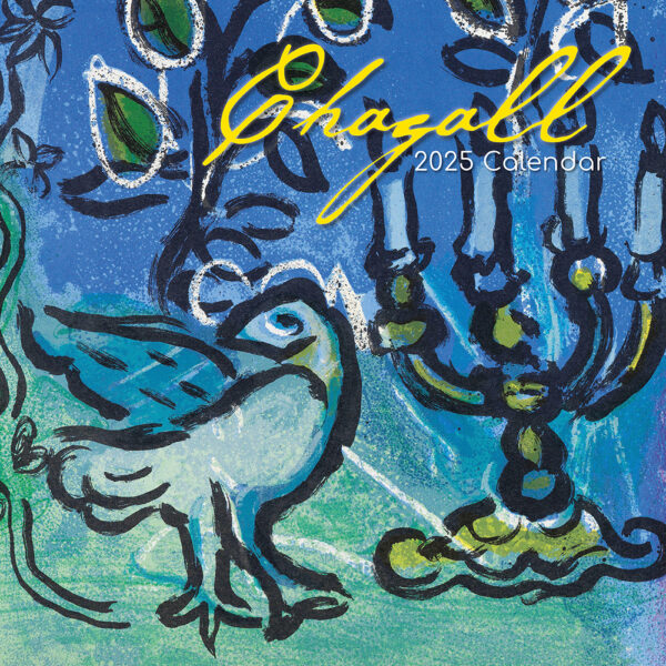 2025 Square Wall Calendar Chagall Wholesale Stationery