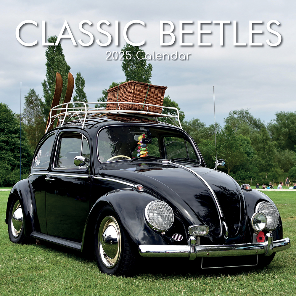 2025 Square Wall Calendar Classic Beetles Wholesale Stationery