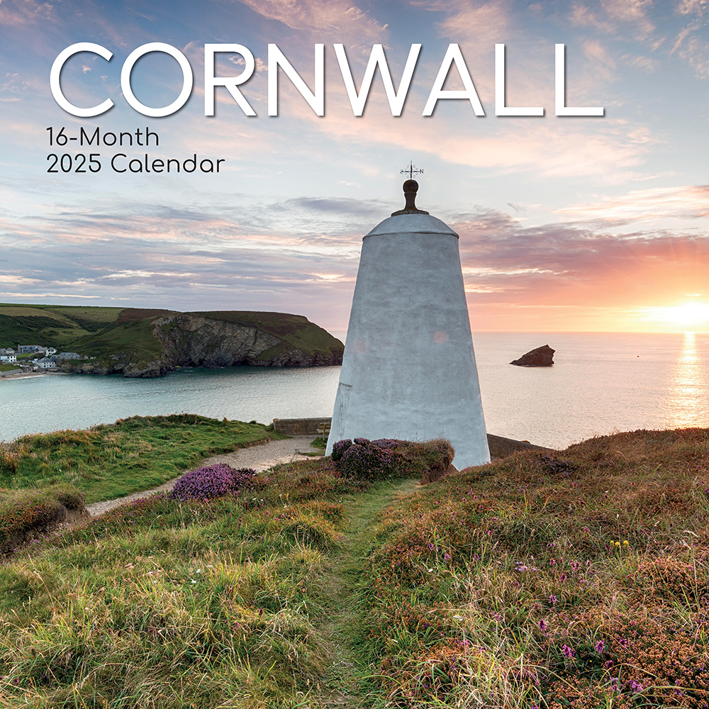 2025 Square Wall Calendar - Cornwall  Wholesale Stationery