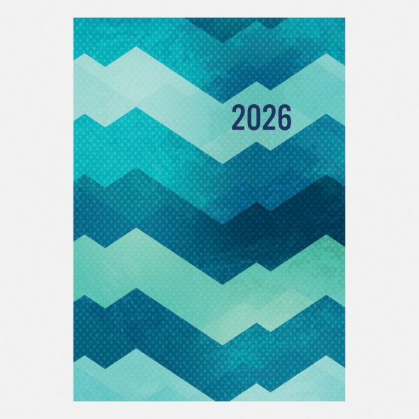 2026 A5 Padded Diary - Dynamic