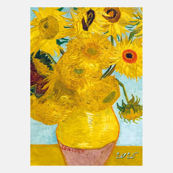 2026 A5 Padded Diary - Van Gogh