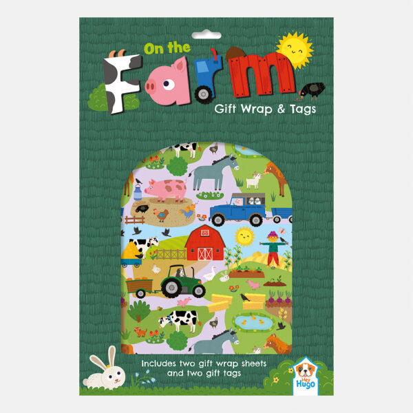 Gift Wrap Set - On the Farm